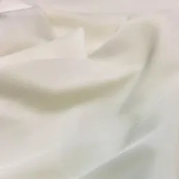 Ткань плательно-блузочная   Шёлк Армани (молочный)
