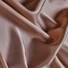Ткань плательно-блузочная   Шёлк Армани (коричневый 2)