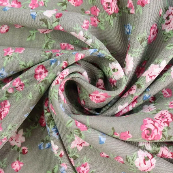 Ткань плательно-блузочная Штапель принт 7507-02 Ткань плательно-блузочная Штапель принт 7507-02 купить оптом в Беларуси