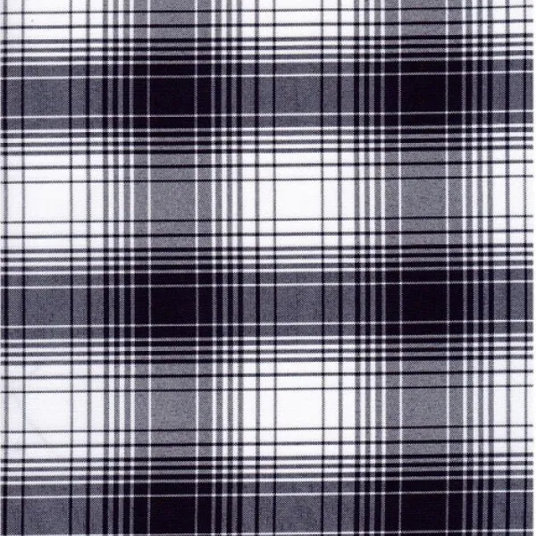 Ткань костюмная  Габардин клетка 2 (темно-синий) купить оптом в Беларуси