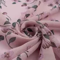 Ткань плательно-блузочная   Шифон с узором цветы 8 купить оптом в Беларуси