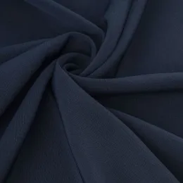 Ткань костюмная Турецкий спандекс темно-синий