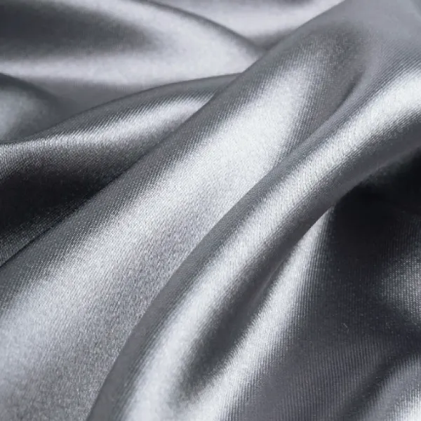 Атлас стрейч (серый) купить оптом в Беларуси