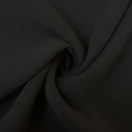Ткань Тенсель чёрный (Твил однотонный) 
